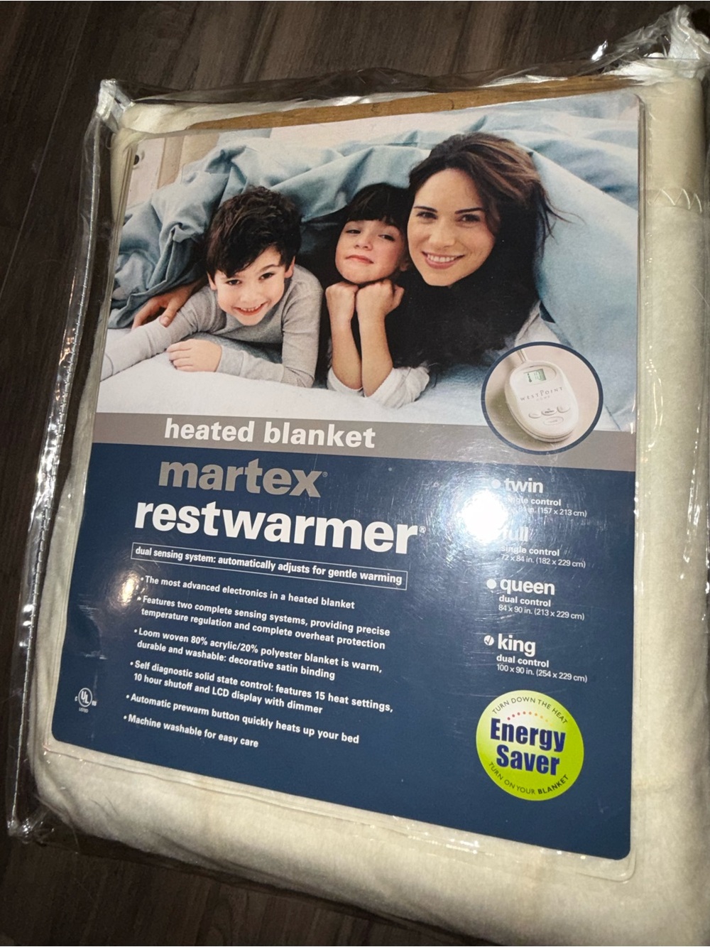 Martex Restwarmer Heated Blanket – Cream Comfort